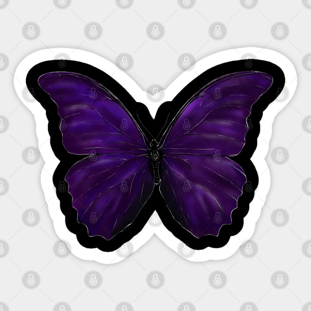 Violet butterfly 2024